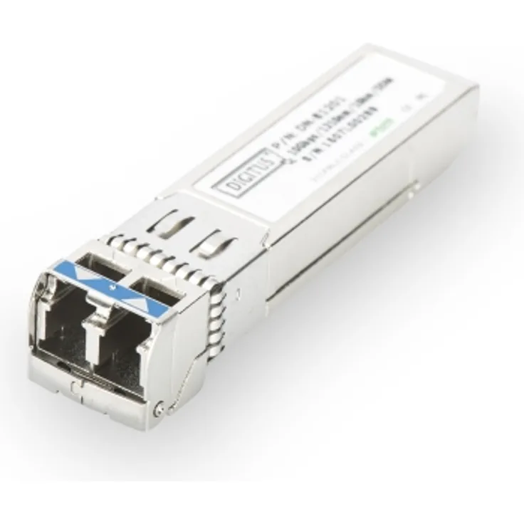 DIGITUS HP-kompatibel SFP+ 10G SM 1310nm 10Km mit DDM LC Stecker Power dissipation <1W