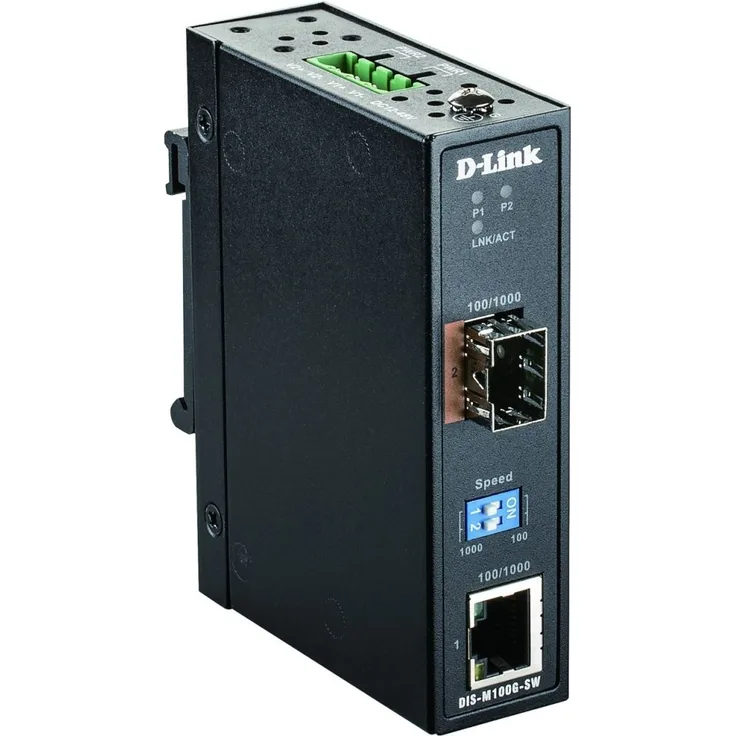 INDUSTRIAL MEDIA CONVERTER SFP