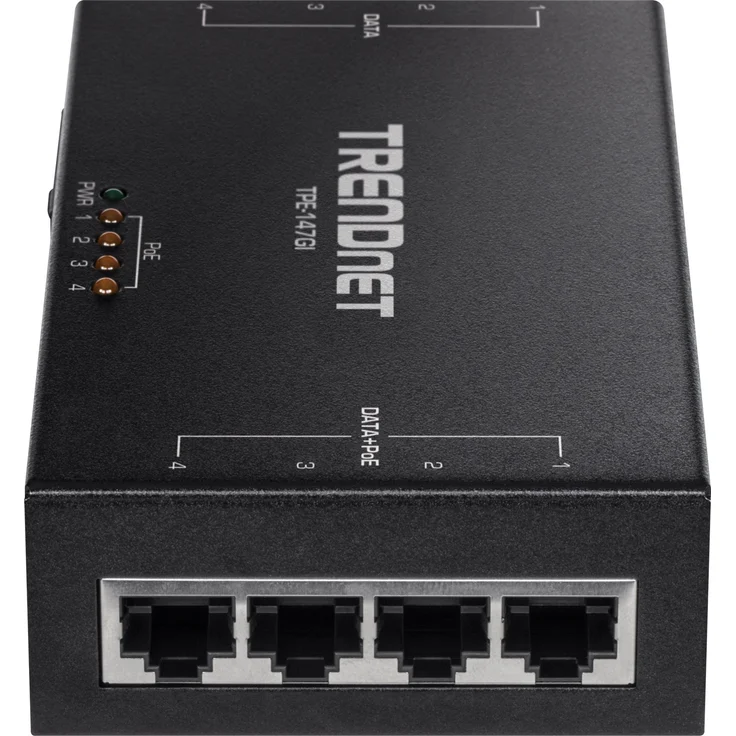 TRENDnet TPE-147GI 65W PoE+ Injektor 4-Port Gigabit - Preisvergleich – Bild 8