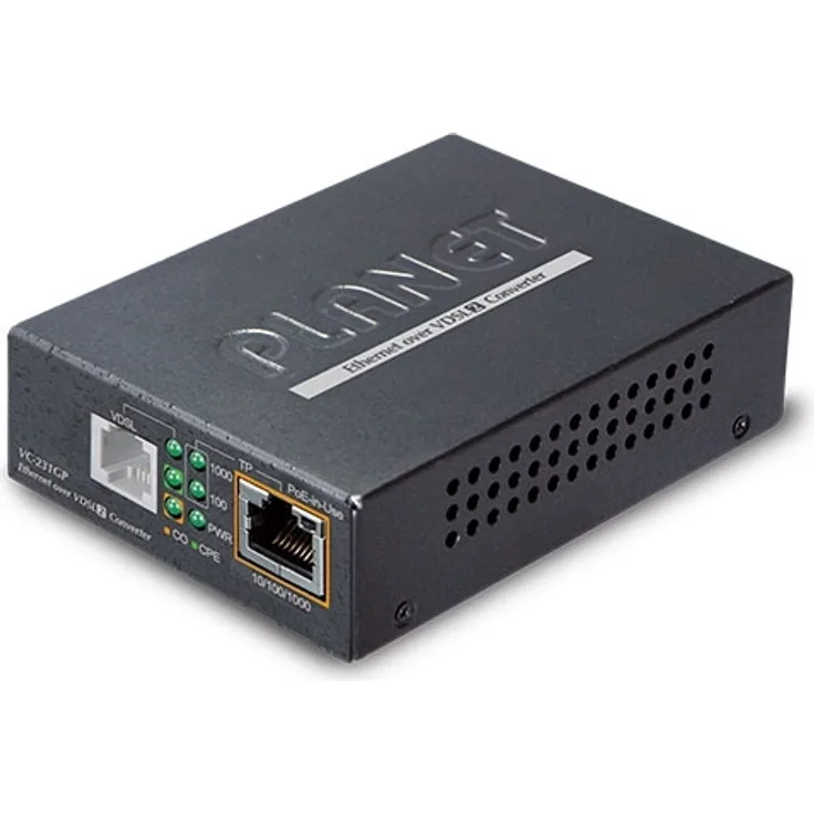 Planet VC-231GP PoE Ethernet to VDSL2 Converter