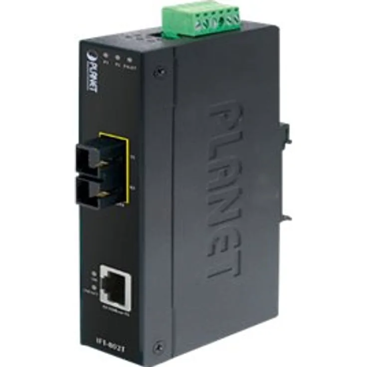 Planet IFT-802TS15 - Medienkonverter - Ethernet, Fast Ethernet - 10Base-T, 100Base-FX, 100Base-TX - SC-Einzelmodus - RJ-45 - bis zu 15 km - 1310 nm (IFT-802TS15)