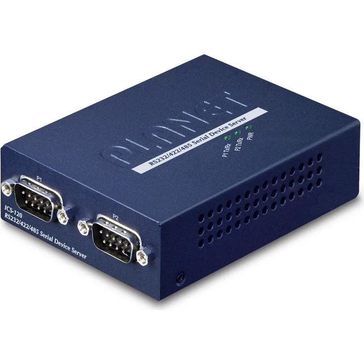 PLANET 2-Port RS232-422-485 zu 1-Port FE Ethernet Konverter