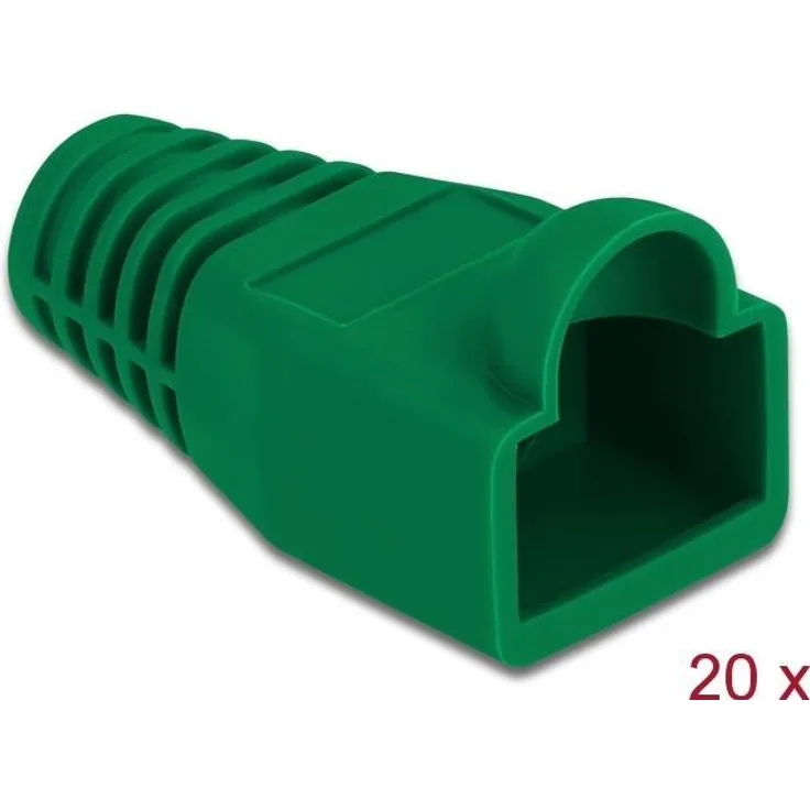 Delock Knickschutztülle für RJ45 Stecker grün 20 Stück (86726)