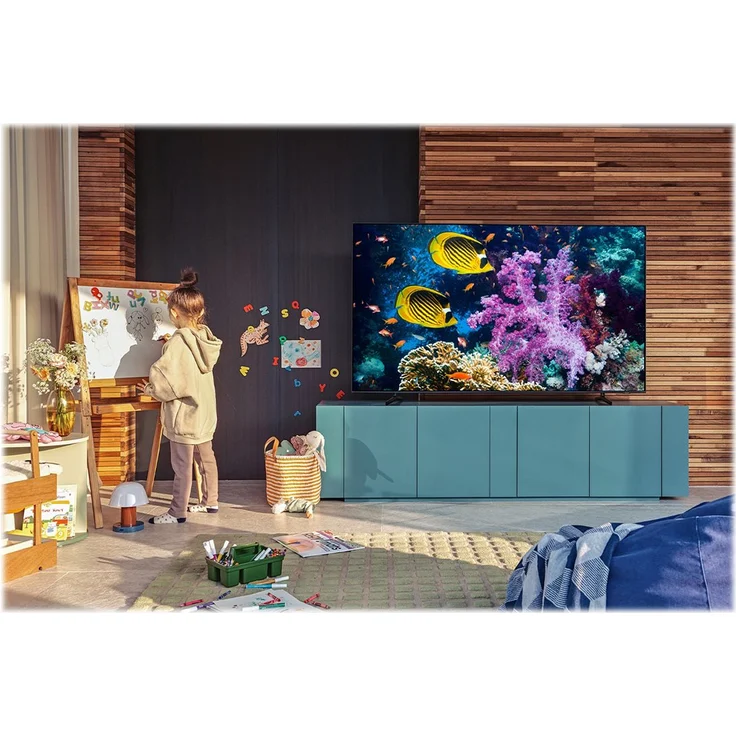 Samsung GQ43Q60AAU 108 cm (43 Zoll) QLED Smart TV (Ultra HD, HDR, Edge LED) HD-Triple-Tuner (Sat, Antenne, Kabel) Modelljahr 2021 Energieklasse G (DE-Modell) – Bild 6
