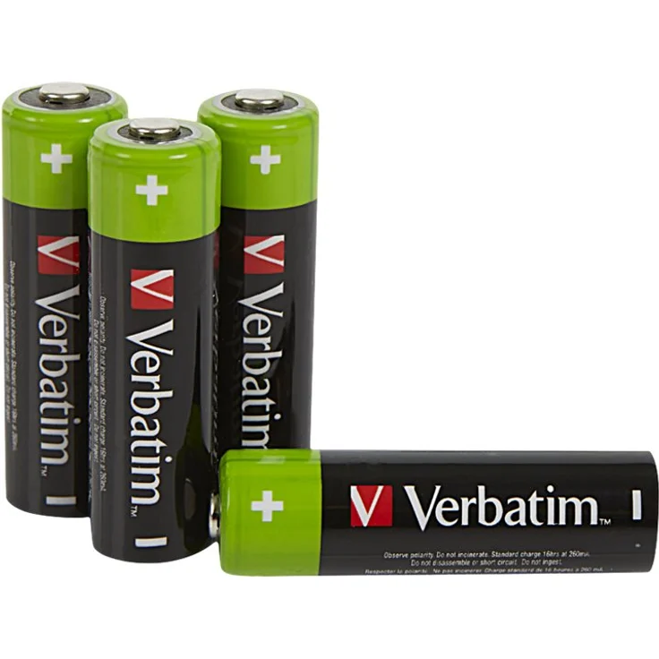 Verbatim Alkaline 2500MAH AA 49517 4P – Bild 1