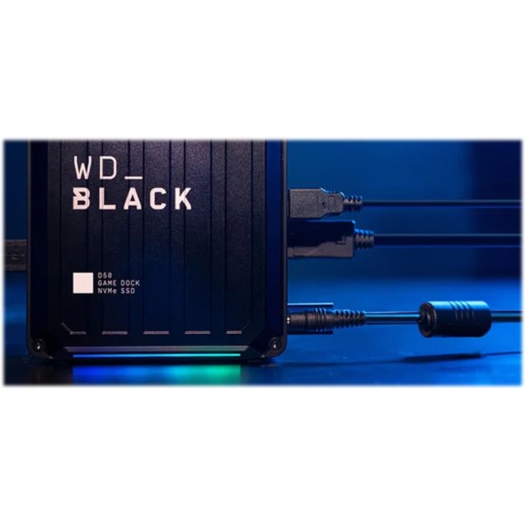 WD Black D50 Game Dock 1TB Thunderbolt3 GB Ethernet USB3.2 NVMe SSD – Bild 7