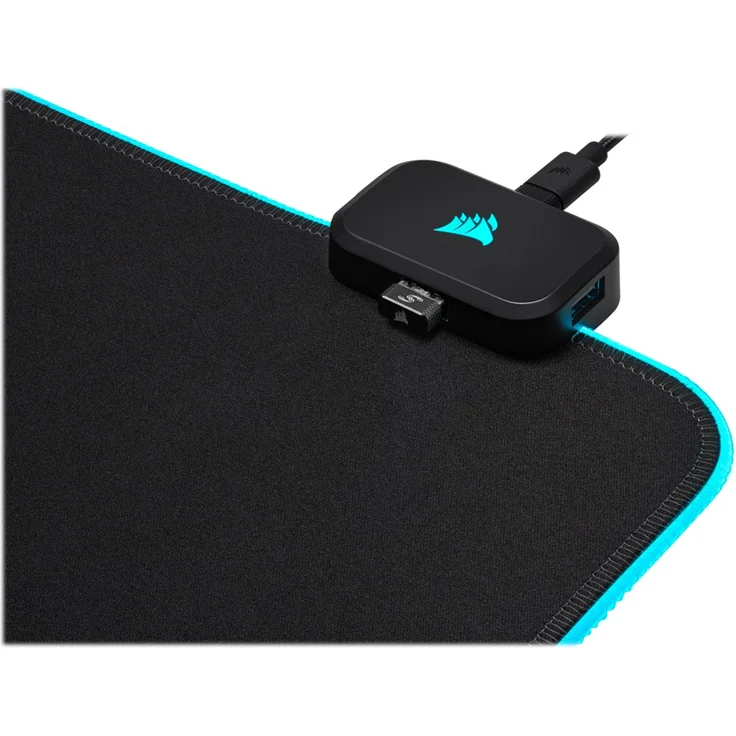 Corsair MM700 RGB Gaming-Mauspad, schwarz – Bild 4