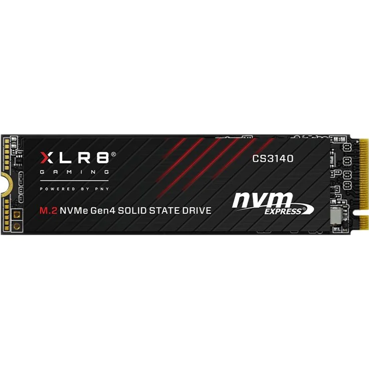 PNY XLR8 CS3140 - Solid-State-Disk - 2 TB - intern - M.2 2280 - PCI Express 4.0 x4 (NVMe) - 256-Bit-AES (M280CS3140-2TB-RB) – Bild 2