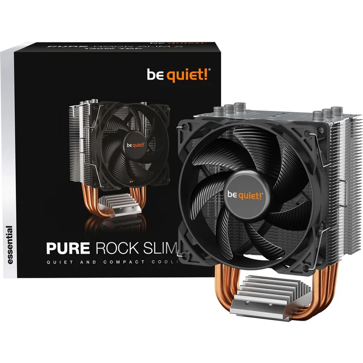 be quiet! PURE ROCK SLIM 2 CPU-Kühler Silber (BK030) – Bild 4