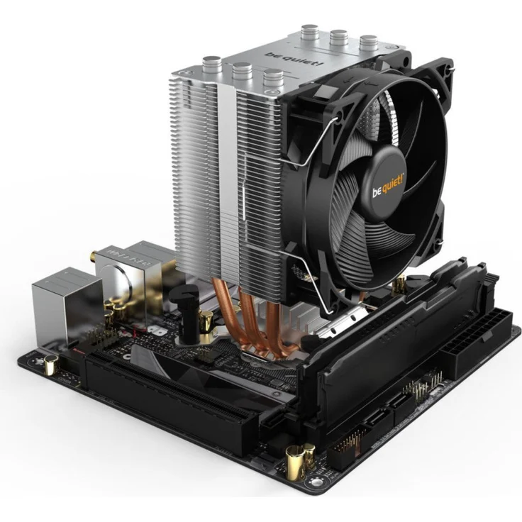 be quiet! PURE ROCK SLIM 2 CPU-Kühler Silber (BK030) – Bild 6