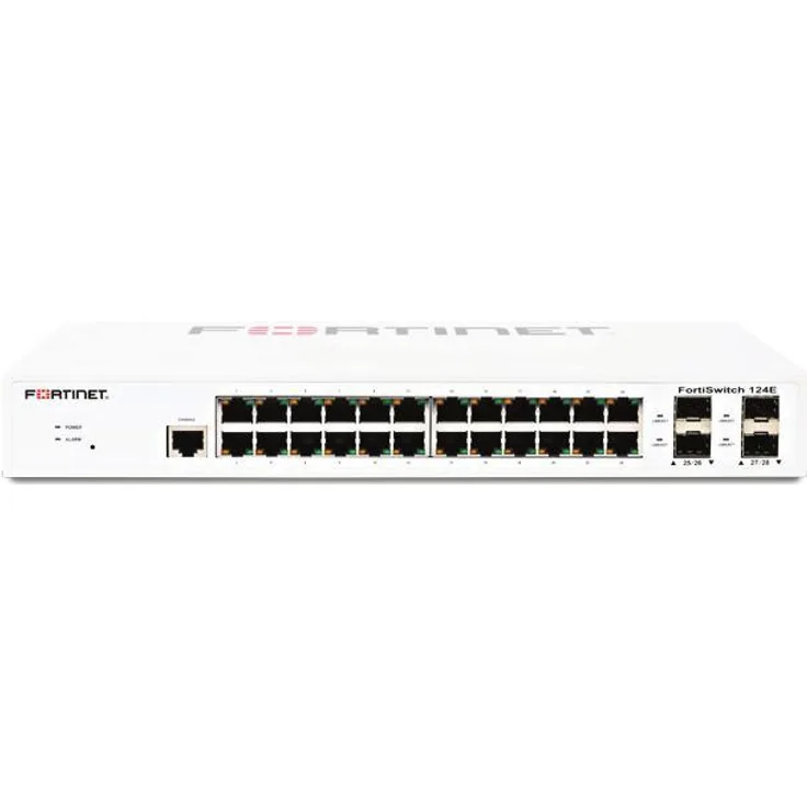 Fortinet FortiSwitch 124E - Switch - 24 x 10-100-1000 + 4 x Gigabit SFP - an Rack montierbar (FS-124E)