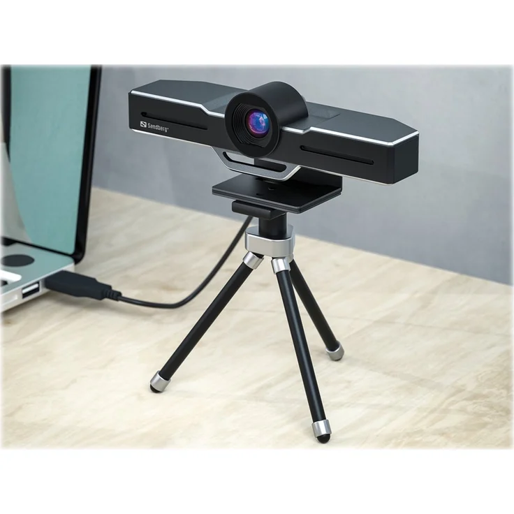 Sandberg ConfCam EPTZ 1080P HD Remote - Web-Kamera - Farbe - 2 MP - 1920 x 1080 - 1080p - Audio - USB 2.0 (134-22) – Bild 3