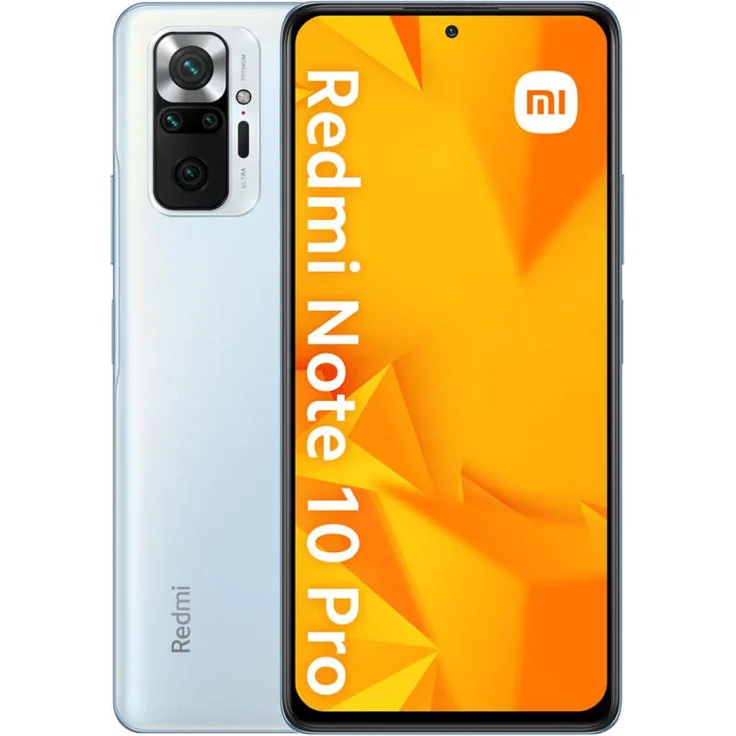 Xiaomi Redmi Note 10 Pro Smartphone 16,94cm (6,67 Zoll) AMOLED-Display, 64GB interner Speicher, 6GB RAM, Dual-SIM, Android, Glacier Blue – Bild 10