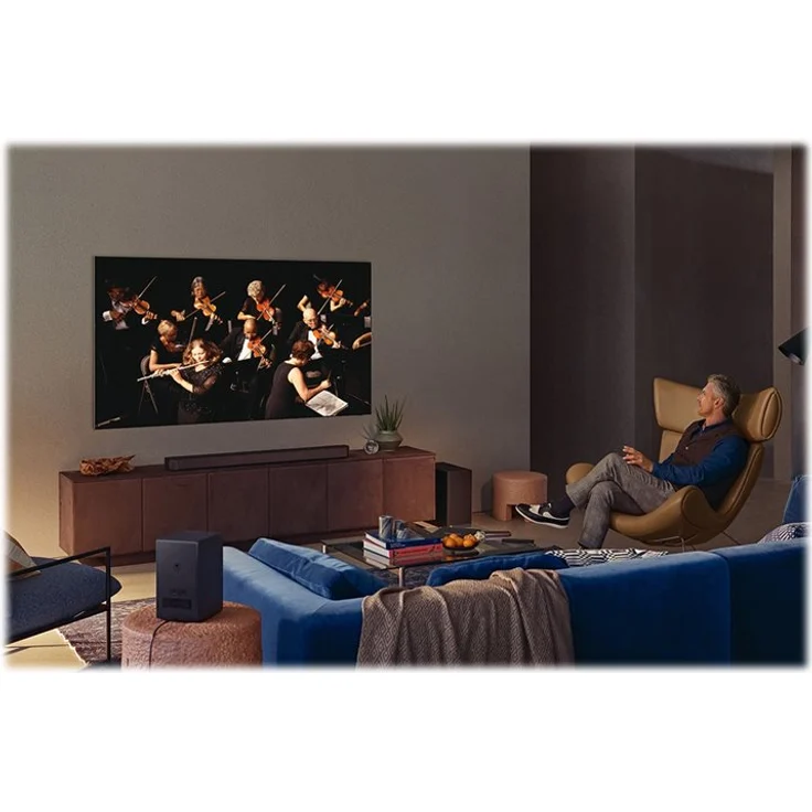 Samsung GQ75QN900AT 189 cm (75 Zoll) Neo QLED Mini LED 8K Smart TV (8K, HDR, Direct LED) Twin HD-Triple-Tuner (Sat, Antenne, Kabel) Modelljahr 2021 Energieklasse G (DE-Modell) – Bild 8