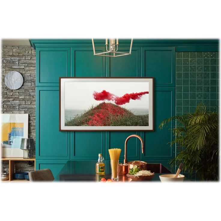 Samsung GQ65LS03AAU The Frame (2021) 163 cm (65 Zoll) QLED Smart TV (Ultra HD, HDR, Edge LED) HD-Triple-Tuner (Sat, Antenne, Kabel) Modelljahr 2021 Energieklasse G (DE-Modell) – Bild 9