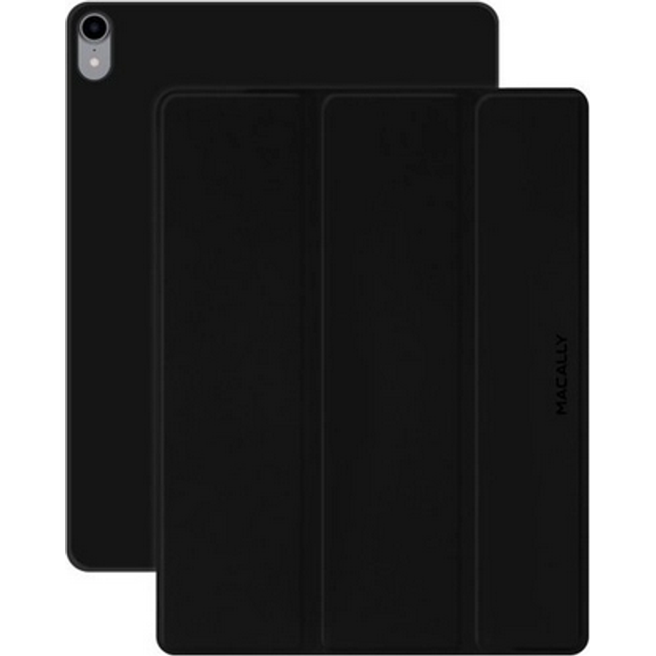 Macally Schutzhülle und Ständer für Apple iPad Pro 12,9'' (2018), schwarz