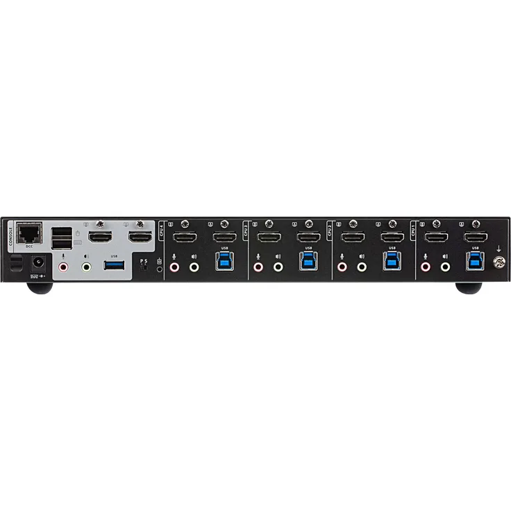 ATEN CS1844 KVMP-Switch 4-fach 4K HDMI Dual Display USB 3.0 Audio