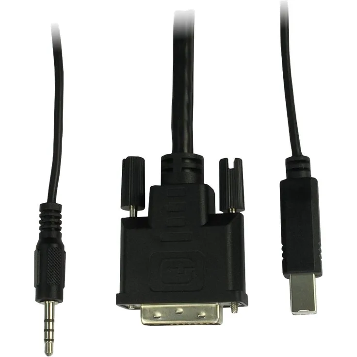 Inter-Tech KVM-Switch AS-9108DA RackmountDVI.8xDVI-USB-Audio