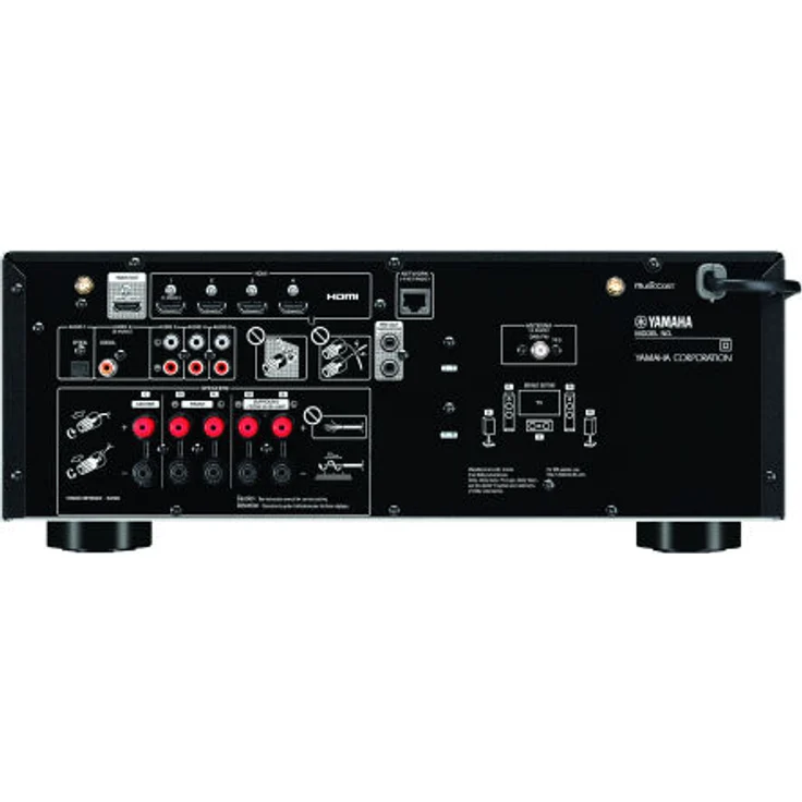 Yamaha RX-V4A 5.2-Kanal AV-Receiver mit Bluetooth, Dolby Digital Plus, AM/FM/DAB, schwarz – Bild 3