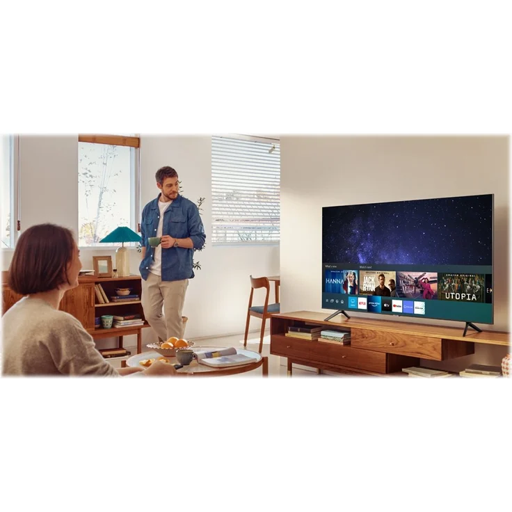 Samsung GU75AU7179U 189 cm (75 Zoll) Crystal UHD 4K Smart TV (Ultra HD, HDR, Edge LED) HD-Triple-Tuner (Sat, Antenne, Kabel) Modelljahr 2021 Energieklasse G (DE-Modell) – Bild 11