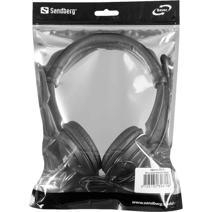 Sandberg MiniJack Headset Saver, schwarz – Bild 4