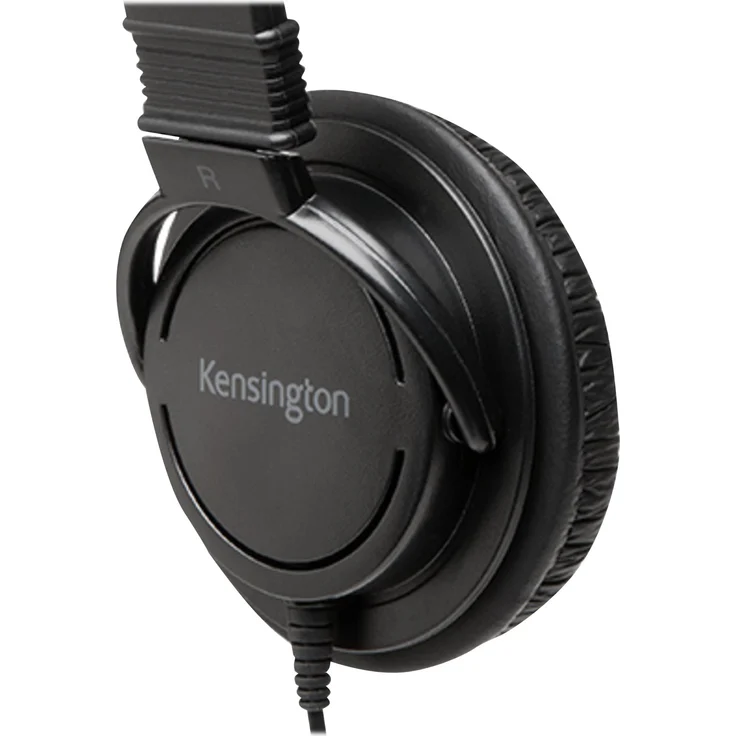 Kensington USB HiFi-Kopfhörer mit Mikrofon, schwarz – Bild 6