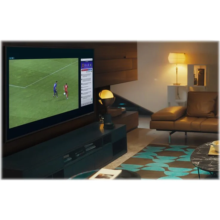 Samsung GQ55Q80AAT 138 cm (55 Zoll) QLED Smart TV (Ultra HD, HDR, Direct LED) Twin HD-Triple-Tuner (Sat, Antenne, Kabel) Modelljahr 2021 Energieklasse G (DE-Modell) – Bild 7
