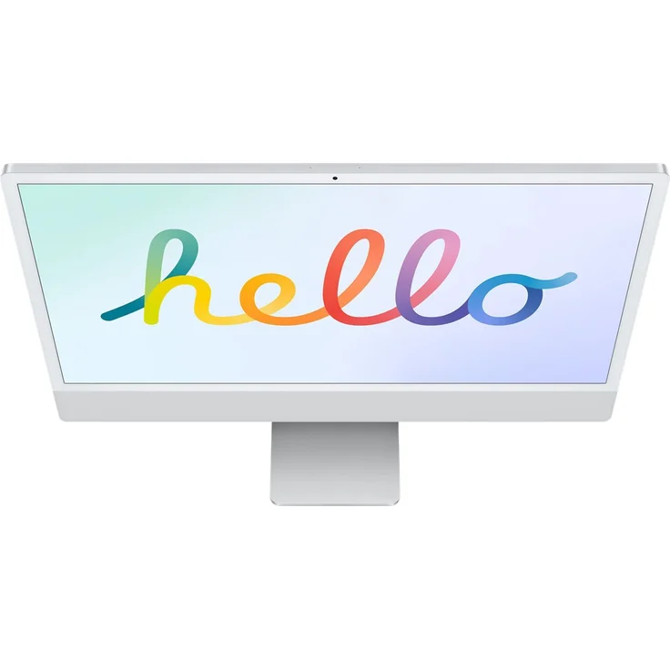 Apple iMac (2021) silber - 24 Zoll (4.480 x 2.520) Apple M1 8-Kern Prozessor, 8GB RAM, 256GB SSD, 7-Kern GPU, macOS (MGTF3D/A) – Bild 6