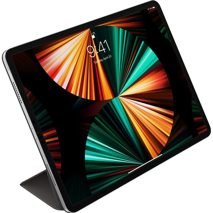 Apple Smart Folio für iPad Pro 12.9'' 2021 (5. Generation) Schwarz (MJMG3ZM/A) – Bild 2