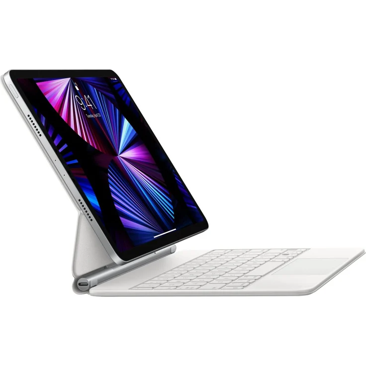 Apple Magic Keyboard, KeyboardDock für iPad Pro 11 Zoll, Weiß, Deutsch [2021] (MJQJ3D/A) – Bild 5