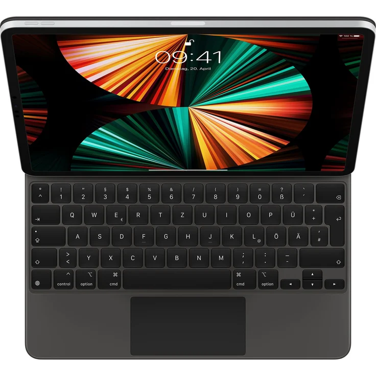 Apple Magic Keyboard für iPad Pro 12.9'' 2021 (5. Generation) - Deutsch Schwarz – Bild 5