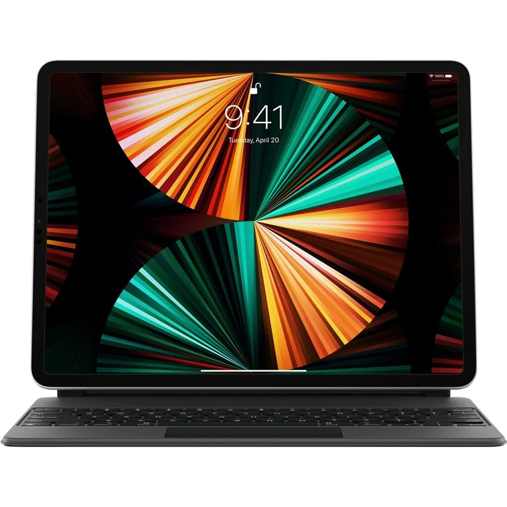 Apple Magic Keyboard für iPad Pro 12.9'' 2021 (5. Generation) - Dänisch Schwarz – Bild 1