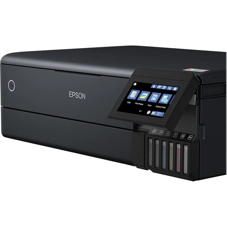 Epson EcoTank ET-8550 3-in-1 Tinten-Multifunktionsgerät (Kopie, Scan, Druck, A3, 5 Farben, Fotodruck, Duplex, WiFi, Ethernet, Display, USB 2.0), Tintentank – Bild 11