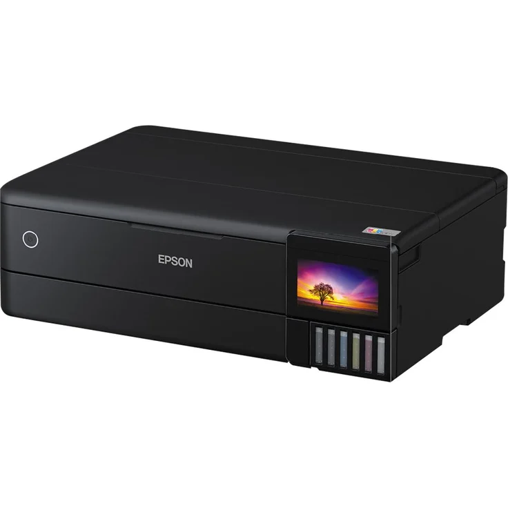 Epson EcoTank ET-8550 3-in-1 Tinten-Multifunktionsgerät (Kopie, Scan, Druck, A3, 5 Farben, Fotodruck, Duplex, WiFi, Ethernet, Display, USB 2.0), Tintentank – Bild 7