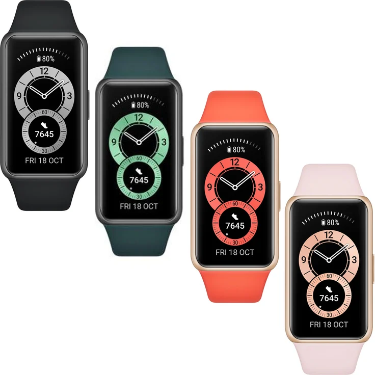Huawei Band 6 Fitness-Tracker Unisex, 43 x 25,4mm, Kunststoffarmband, Graphite Black – Bild 4