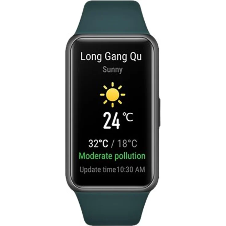 Huawei Band 6 Fitness-Tracker Unisex, 43 x 25,4mm, Kunststoffarmband, Forest Green – Bild 7