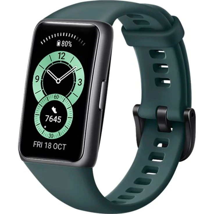 Huawei Band 6 Fitness-Tracker Unisex, 43 x 25,4mm, Kunststoffarmband, Forest Green – Bild 8