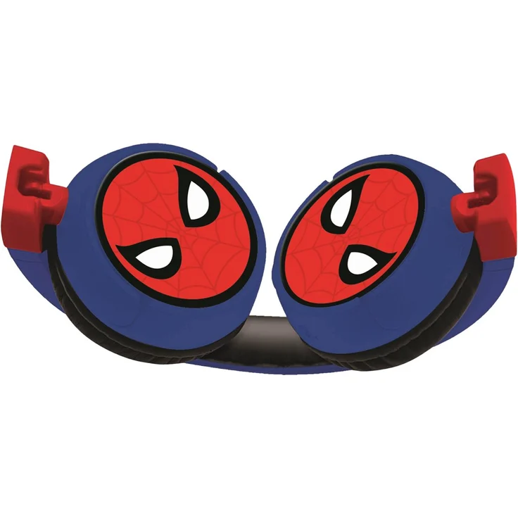 Lexibook 2-in-1 Spiderman-Bluetooth-Kopfhörer für Kinder, kabellos, rot, blau – Bild 3