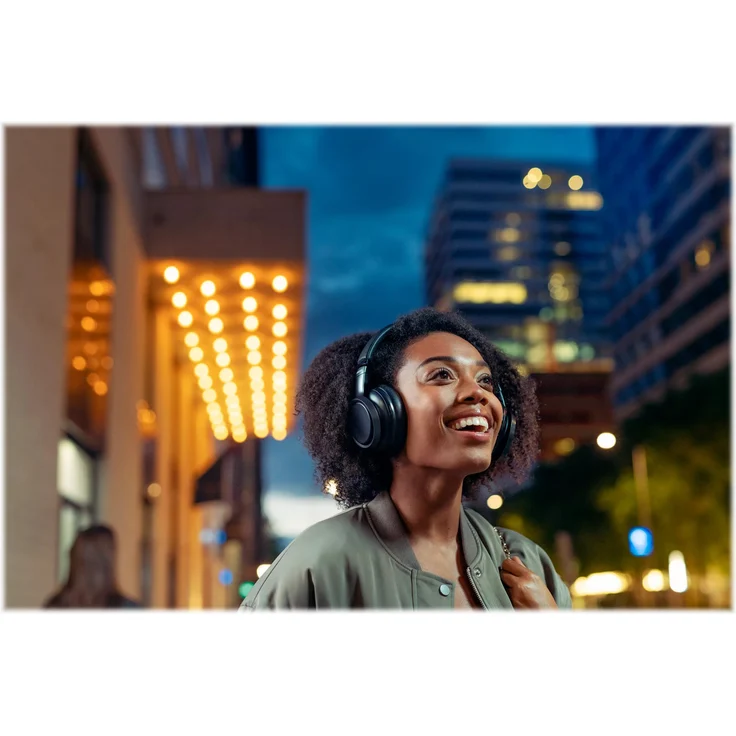 Philips TAH9505BK-00 Over-Ear-Kopfhörer, mit Bluetooth, Mikrofon, Noise Cancelling, schwarz – Bild 7