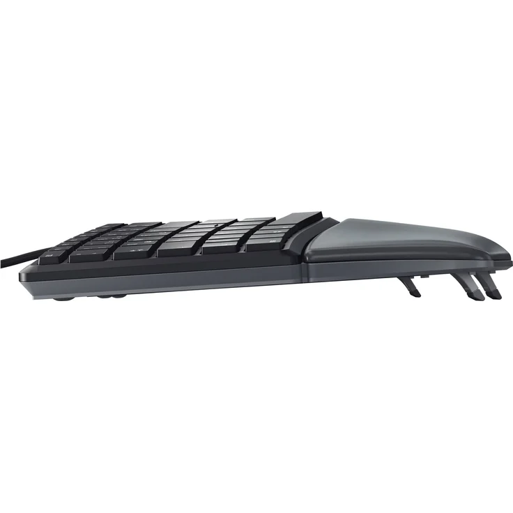 CHERRY KC 4500 ERGO - Tastatur - USB - QWERTY - GB - Schwarz (JK-4500GB-2) – Bild 2