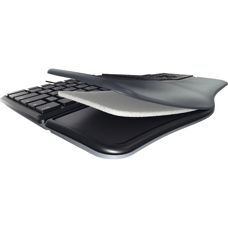 CHERRY KC 4500 ERGO - Tastatur - USB - QWERTY - Pan-Nordic - Schwarz (JK-4500PN-2) – Bild 4