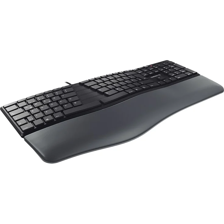 CHERRY KC 4500 ERGO - Tastatur - USB - QWERTZ - Schweiz - Schwarz (JK-4500CH-2) – Bild 2