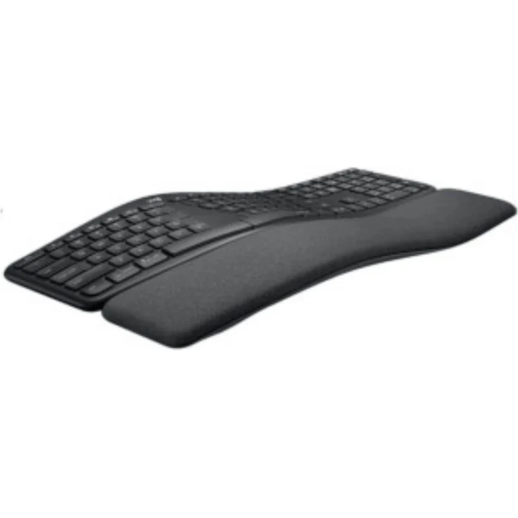 Logitech ERGO K860 - Tastatur - kabellos - 2.4 GHz, Bluetooth 5.0 - QWERTY - USA International - Graphite (920-010108) – Bild 2
