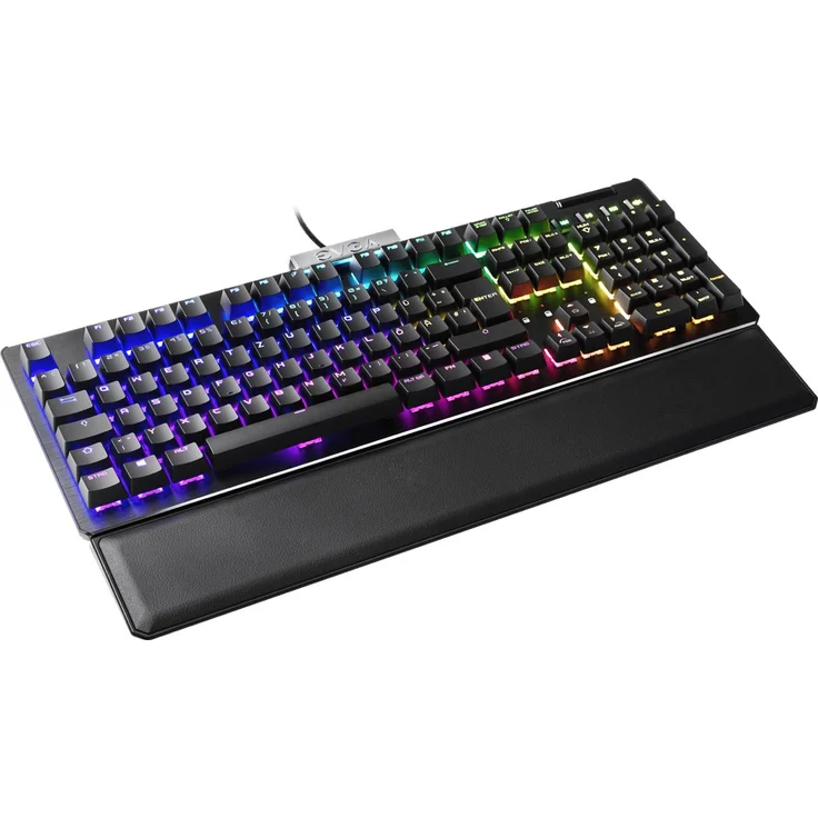 EVGA Z15 Tastatur USB Deutsch QWERTZ Schwarz ( 821-W1-15DE-K2 ) – Bild 8