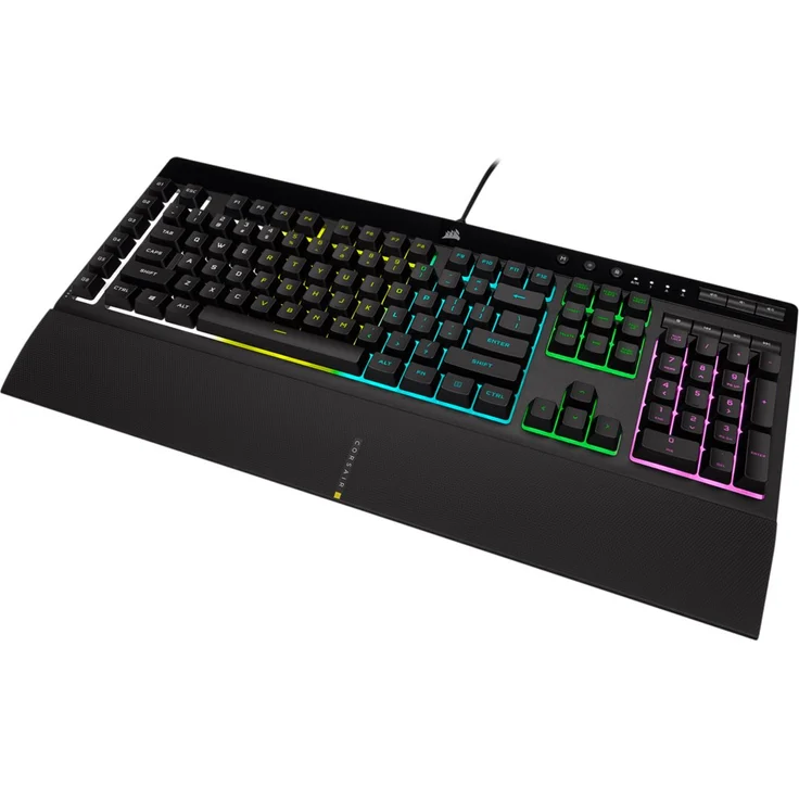 CORSAIR Gaming K55 RGB PRO - Tastatur - Hintergrundbeleuchtung - USB - Deutsch QWERTZ - Schwarz (CH-9226765-DE) – Bild 3