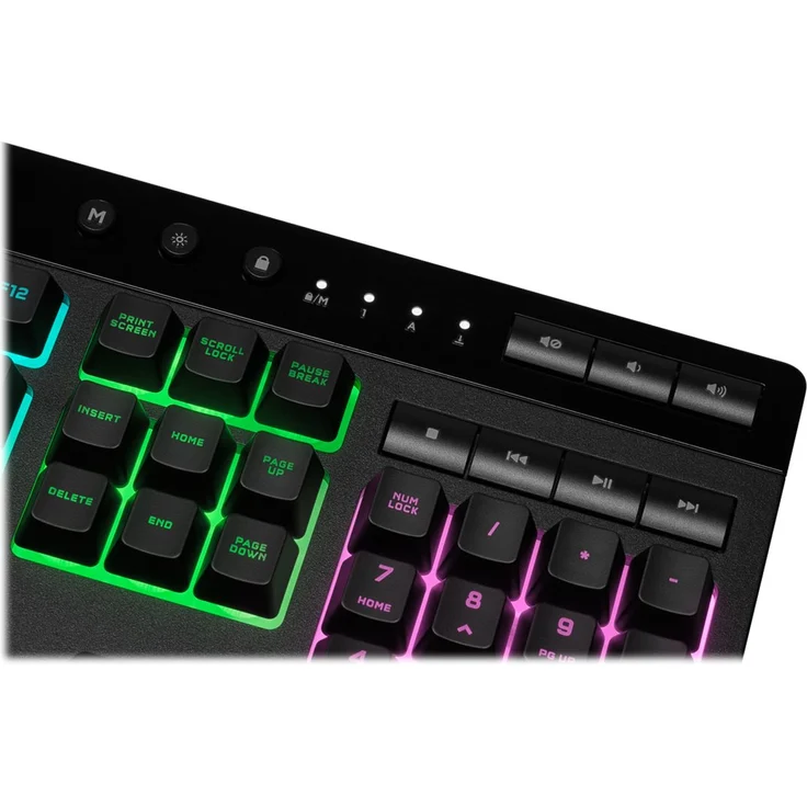 CORSAIR Gaming K55 RGB PRO - Tastatur - Hintergrundbeleuchtung - USB - Deutsch QWERTZ - Schwarz (CH-9226765-DE) – Bild 7