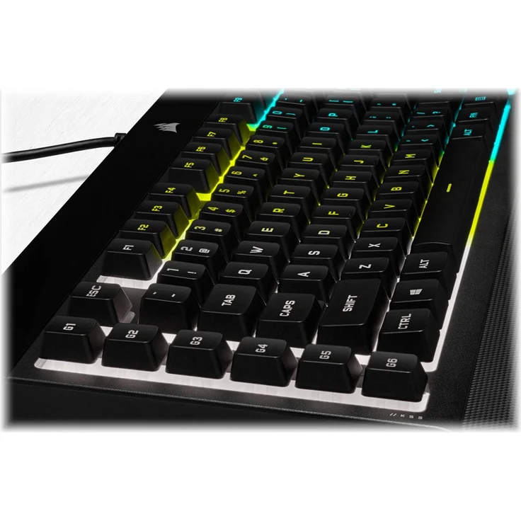 CORSAIR Gaming K55 RGB PRO - Tastatur - Hintergrundbeleuchtung - USB - Deutsch QWERTZ - Schwarz (CH-9226765-DE) – Bild 9
