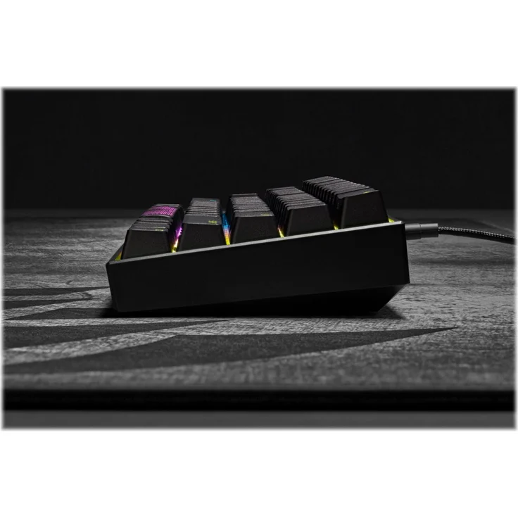 Corsair K65 RGB MINI 60% Tastatur USB Deutsch QWERTZ Schwarz ( CH-9194014-DE ) – Bild 5