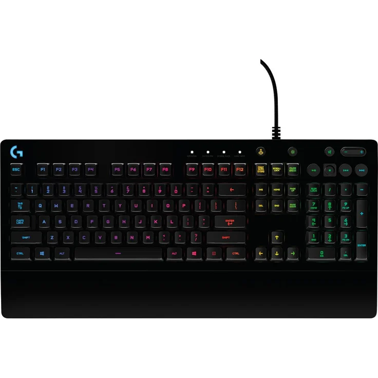 Logitech G213 Prodigy Tastatur USB QWERTY Belgisch AZERTY Schwarz (920-009425) – Bild 1