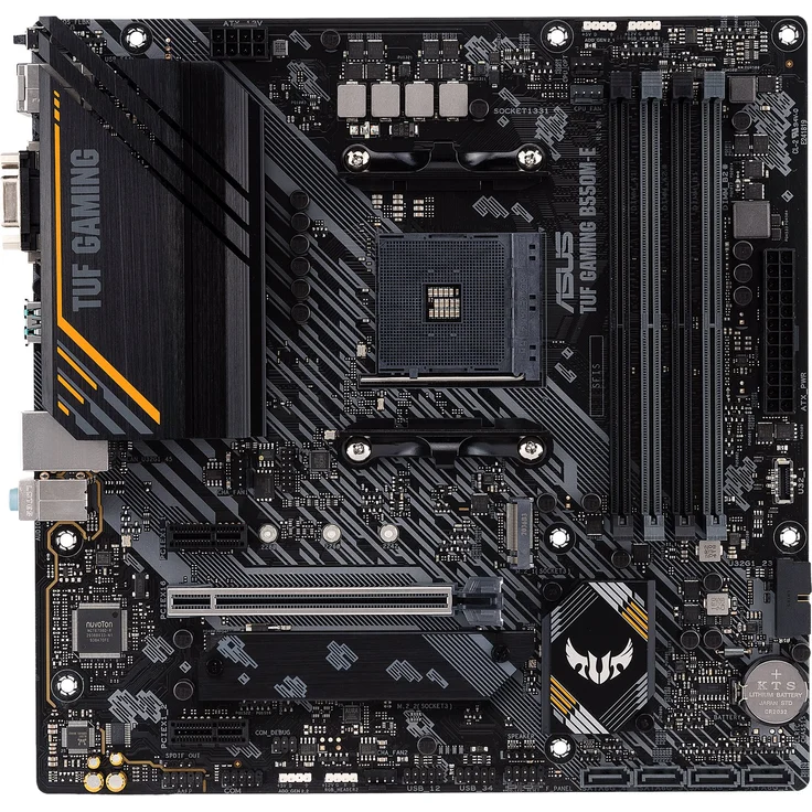 ASUS TUF GAMING B550M-E - micro ATX, AMD B550, Sockel AM4, Dual-channel DDR4-SDRAM (90MB17U0-M0EAY0) – Bild 4